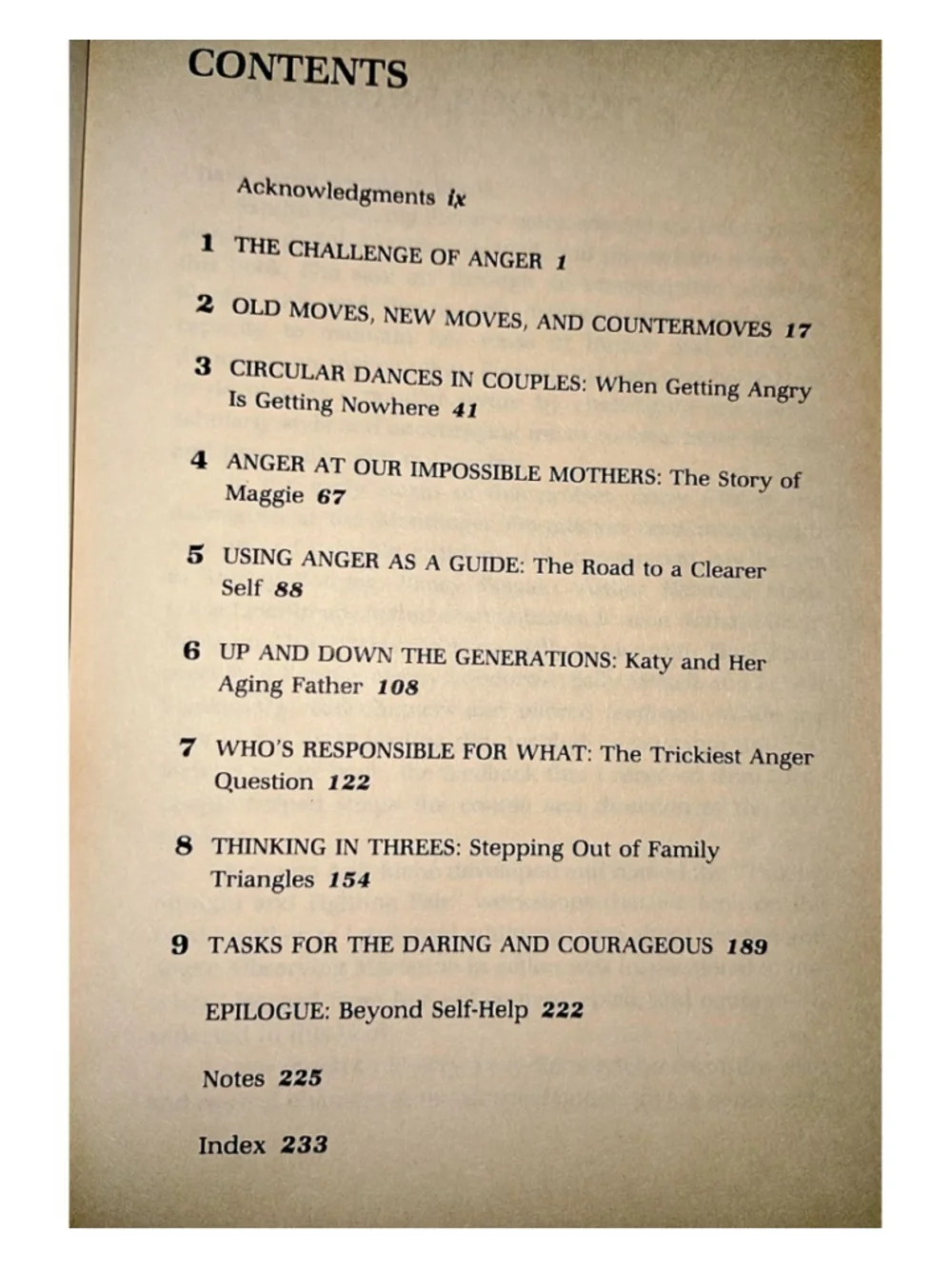 The Dance of Anger: A Woman's Guide to Changing the Patterns of Intimate Relatio